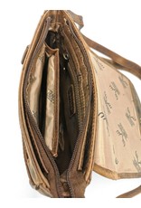 Hunters Leather Shoulder bags  leather crossbody bags - Hunters Leather Saddlebag Buffalo Leather