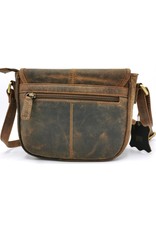 Hunters Leather Shoulder bags  leather crossbody bags - Hunters Leather Saddlebag Buffalo Leather