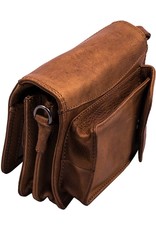 HillBurry Leather Festival bags, waist bags and belt bags - HillBurry Leather Shoulder Bag-Wallet-Phone holder