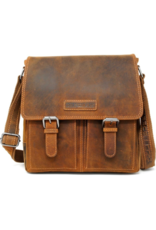 HillBurry Leather Shoulder bags  Leather crossbody bags - HillBurry Leather Crossbody Bag (Mango Tan)