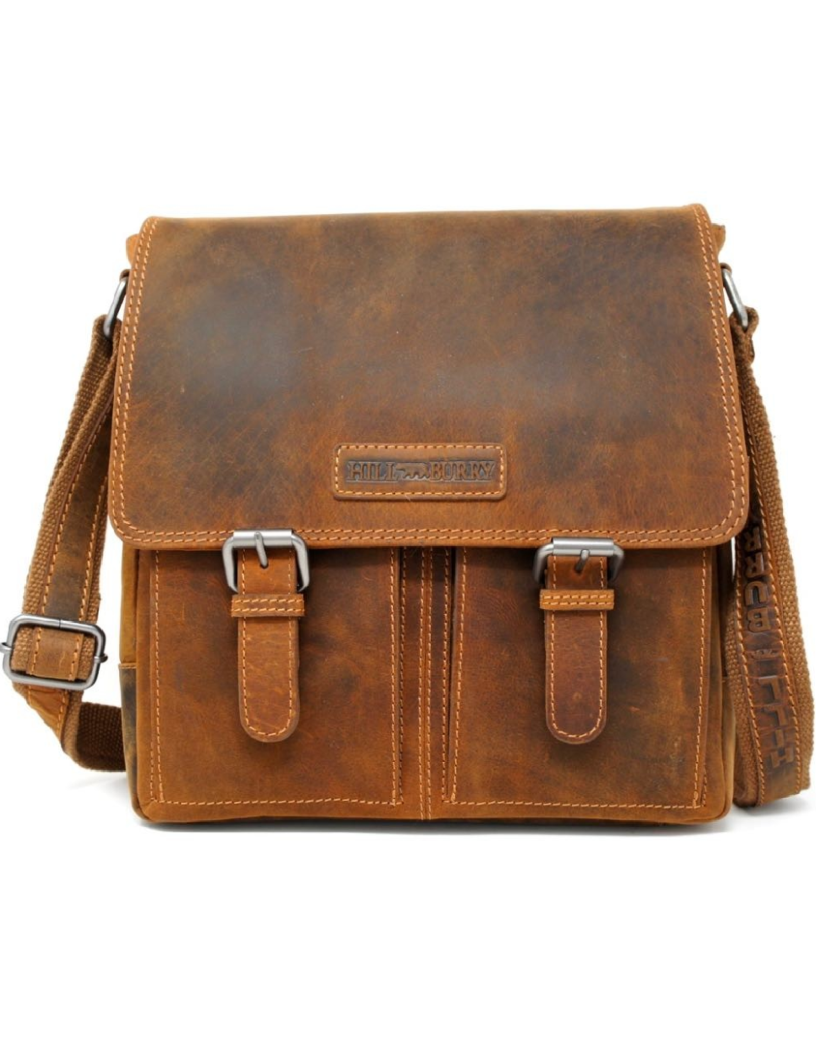 HillBurry Leather Shoulder bags  Leather crossbody bags - HillBurry Leather Crossbody Bag (Mango Tan)