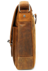 HillBurry Leather Shoulder bags  Leather crossbody bags - HillBurry Leather Crossbody Bag (Mango Tan)