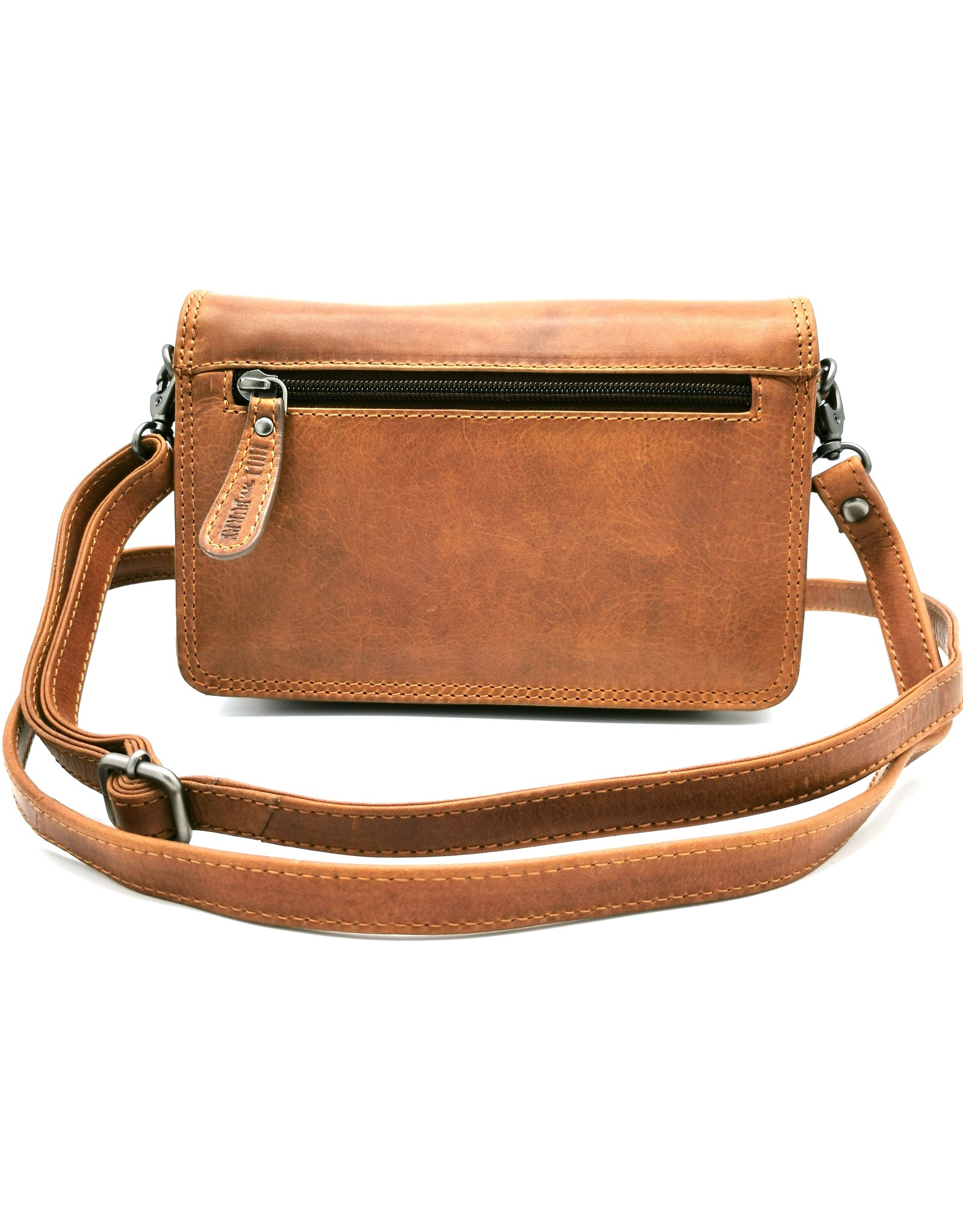 HillBurry Leather Festival bags, waist bags and belt bags - HillBurry Leather Shoulder Bag with Cover