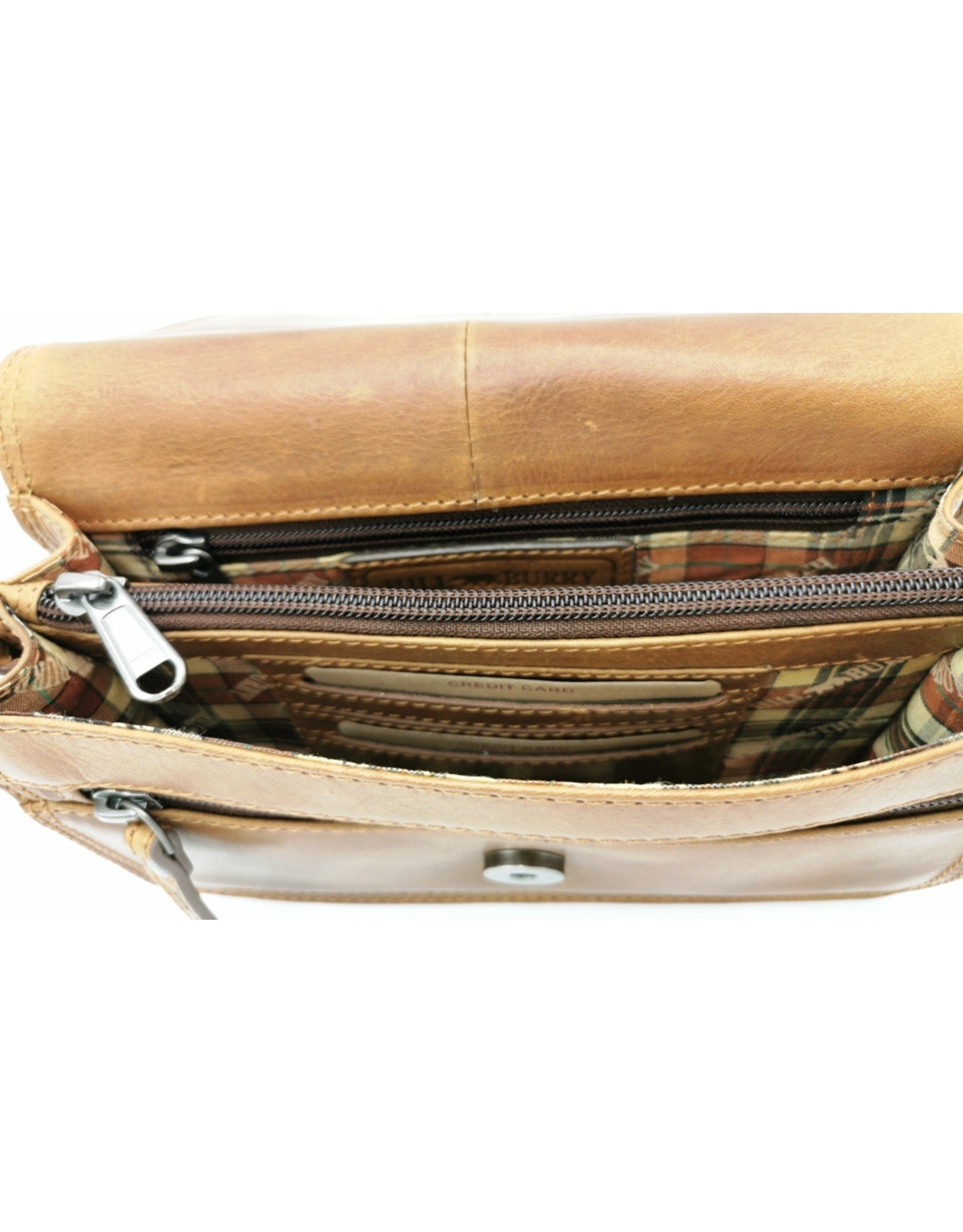 HillBurry Leather Festival bags, waist bags and belt bags - HillBurry Leather Shoulder Bag with Cover