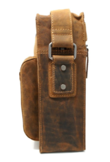 HillBurry Leather bags -  HillBurry Unisex Leather Shoulder Bag (rectangle model)