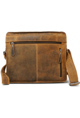 HillBurry Leather bags -  HillBurry Unisex Leather Shoulder Bag (rectangle model)