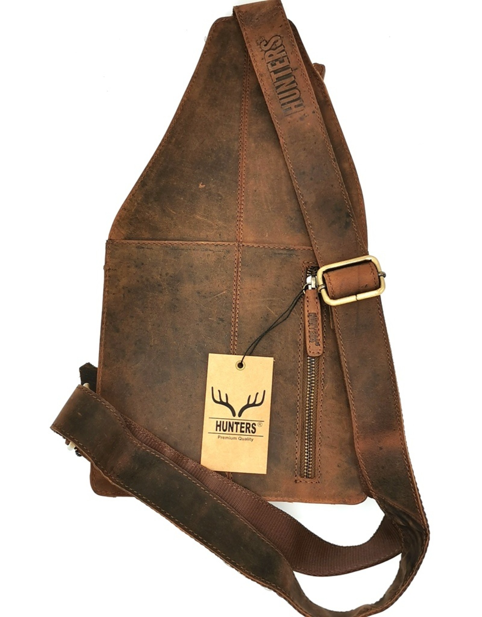 Hunters Leather Shoulder bags  Leather crossbody bags - Hunters Crossbody Holster bag Buffalo Leather