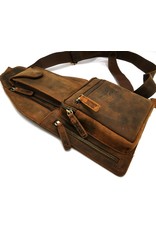 Hunters Leather Shoulder bags  Leather crossbody bags - Hunters Crossbody Holster bag Buffalo Leather