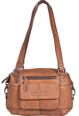 HillBurry Leather Shoulder bags  leather crossbody bags - HillBurry Leather Shoulder bag medium (cognac)