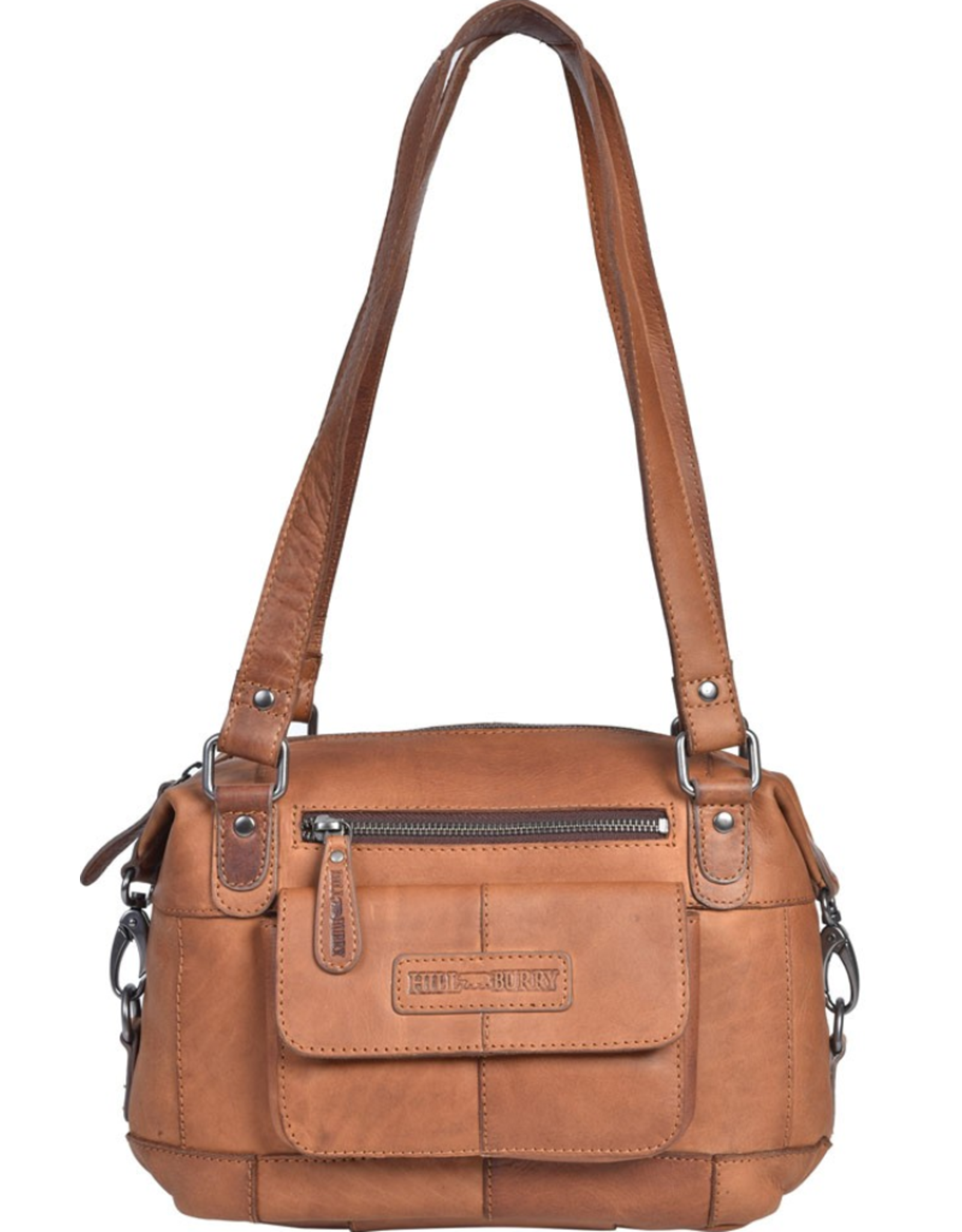 HillBurry Leather Shoulder bags  leather crossbody bags - HillBurry Leather Shoulder bag medium (cognac)