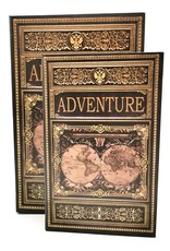 Trukado Giftware & Lifestyle - Opberdoos Boek Adventure - Set van 2