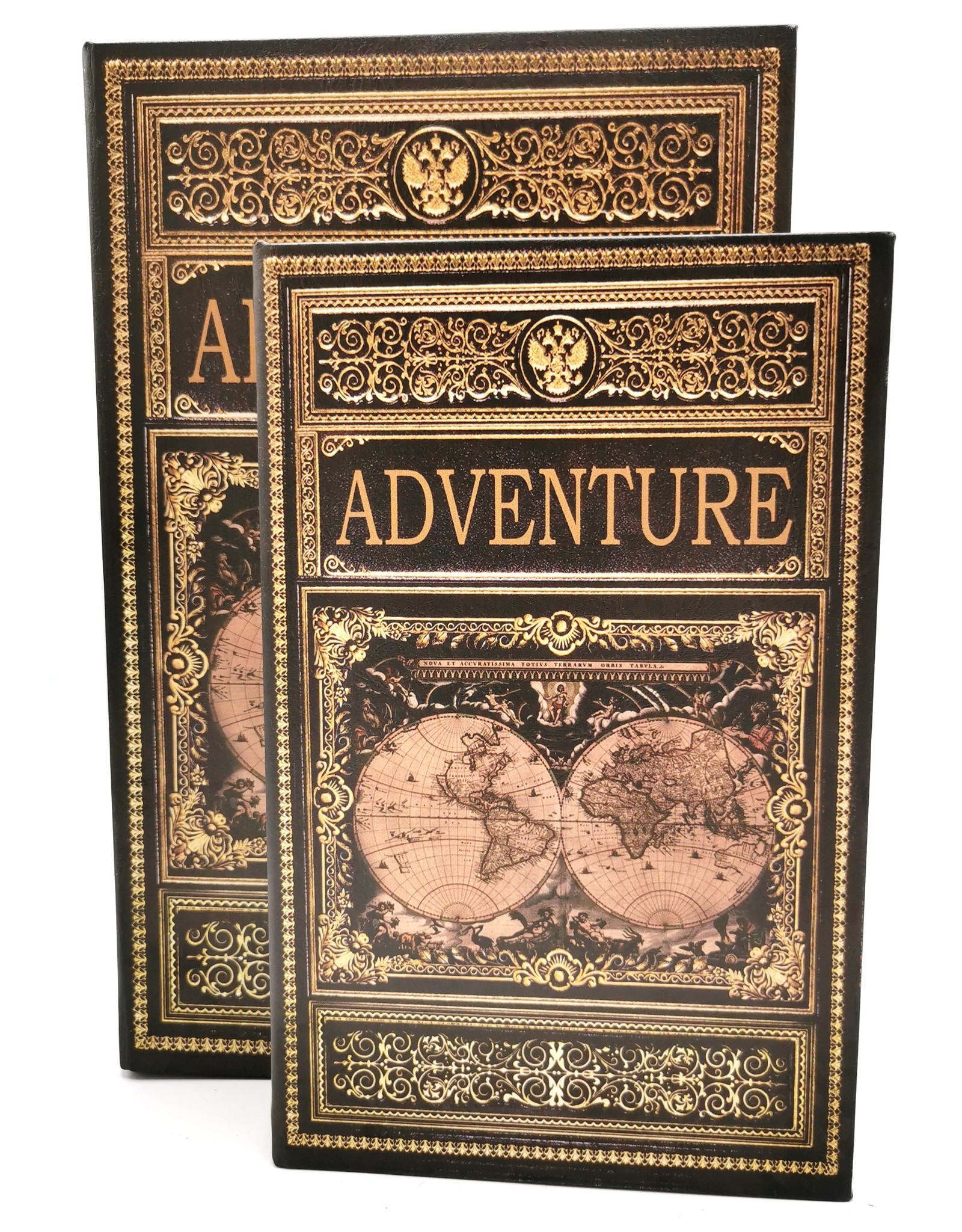 Trukado Giftware & Lifestyle - Opberdoos Boek Adventure - Set van 2