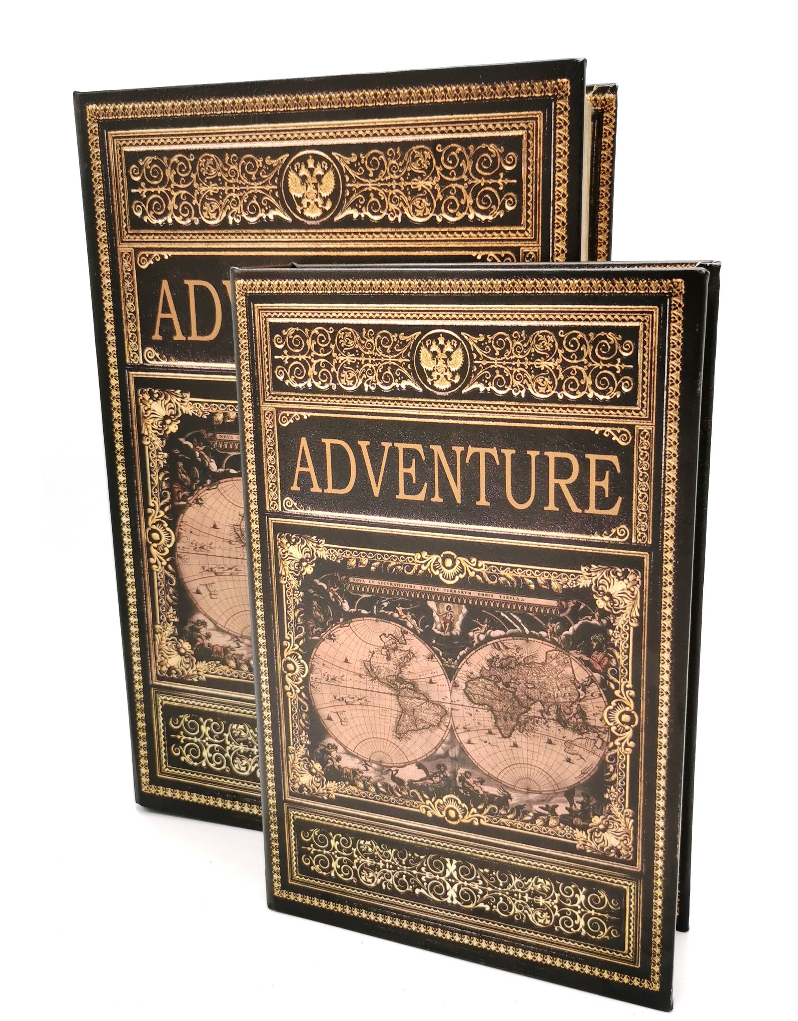 Trukado Giftware & Lifestyle - Opberdoos Boek Adventure - Set van 2