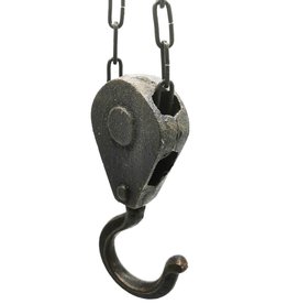 Trukado Iron Pulley with Chain (black iron)