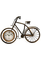 Trukado Giftware & Lifestyle - Bicycle Clock Metal Vintage look rust