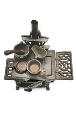 Trukado Giftware & Lifestyle - Miniature Cast Iron Stove Vintage look