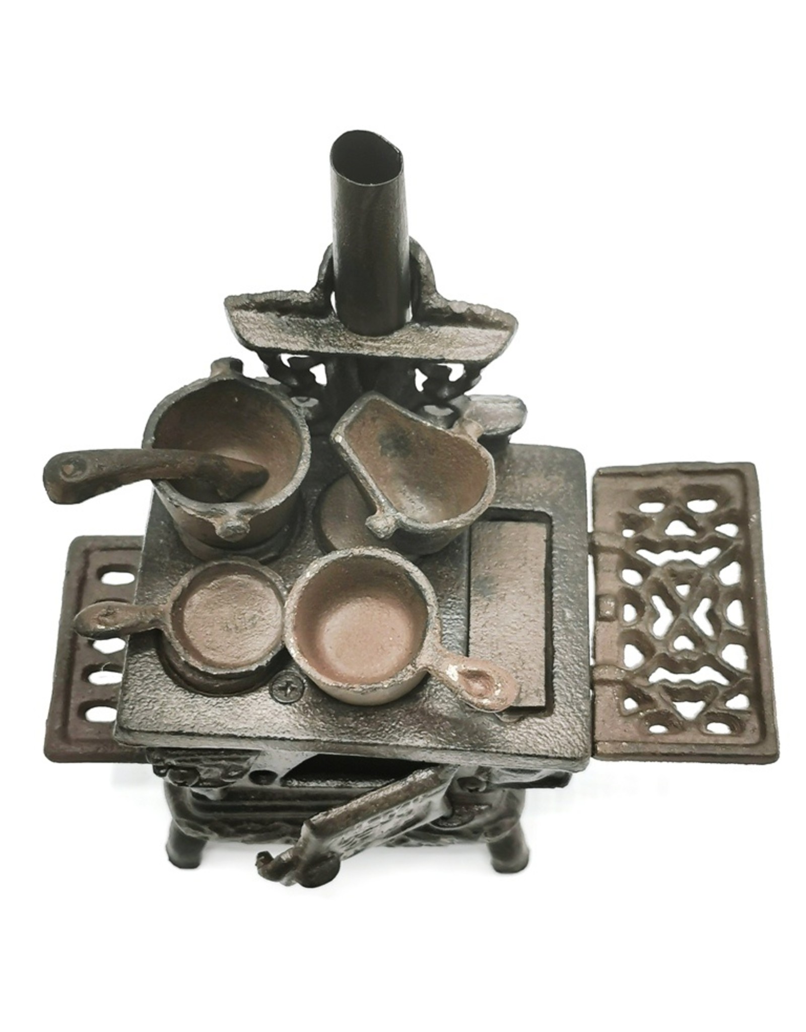 Trukado Giftware & Lifestyle - Miniature Cast Iron Stove Vintage look