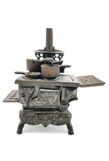 Trukado Giftware & Lifestyle - Miniature Cast Iron Stove Vintage look