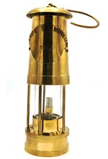 Trukado Giftware & Lifestyle - Olielamp Mijnwerkerslamp Vintage look - Messing