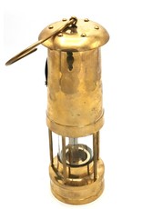 Trukado Giftware & Lifestyle - Oil lamp Miner's lamp Vintage  look - Brass