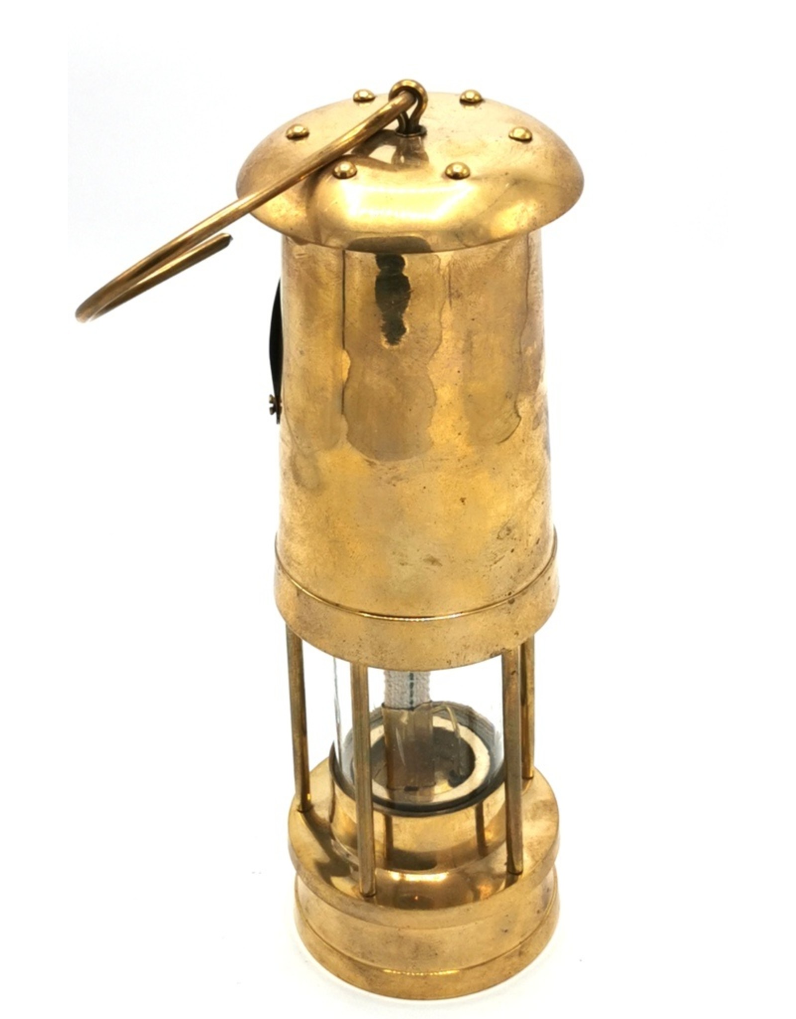 Trukado Giftware & Lifestyle - Oil lamp Miner's lamp Vintage  look - Brass