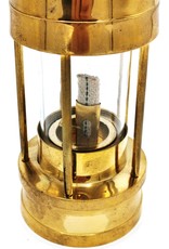 Trukado Giftware & Lifestyle - Oil lamp Miner's lamp Vintage  look - Brass