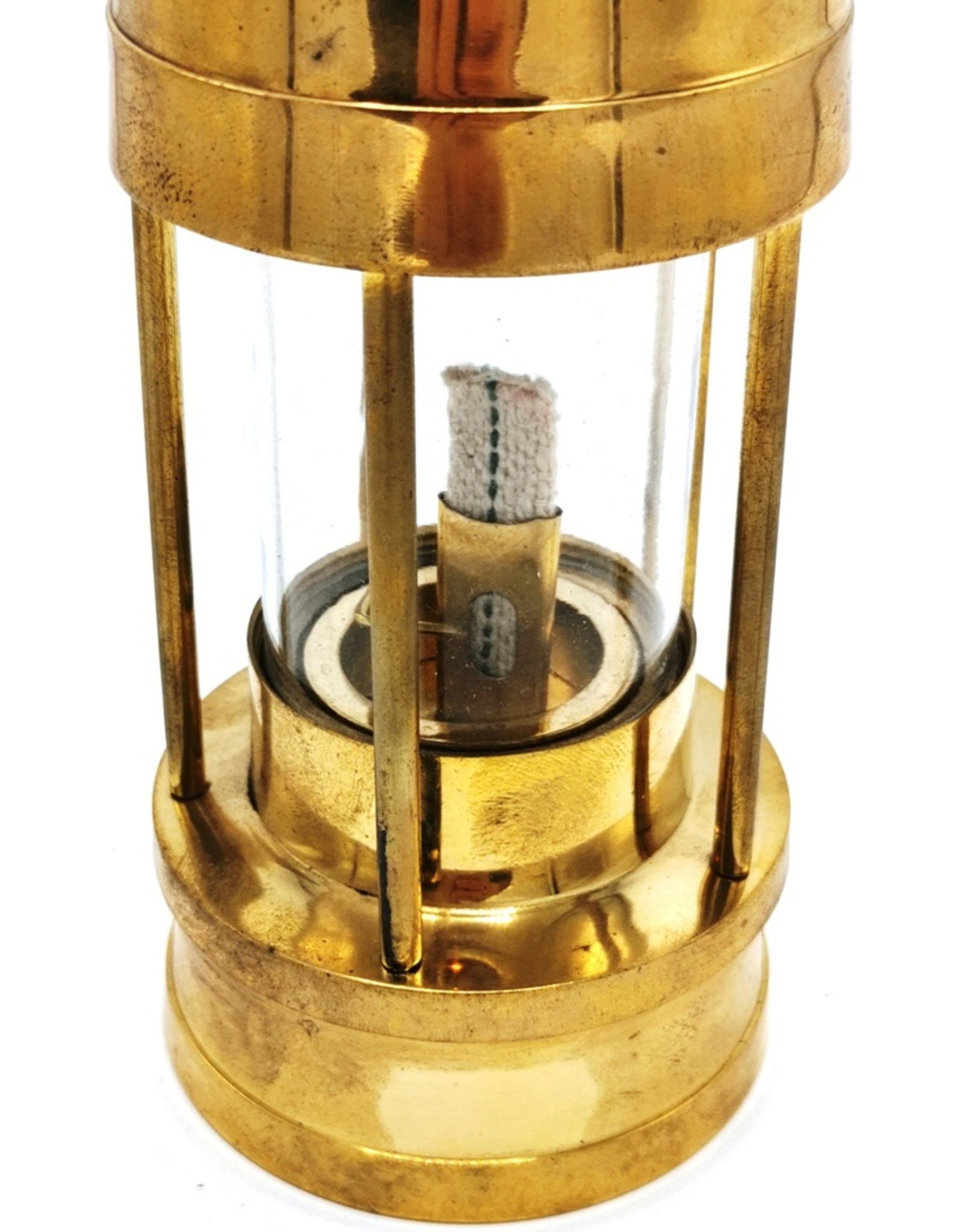 Trukado Giftware & Lifestyle - Oil lamp Miner's lamp Vintage  look - Brass