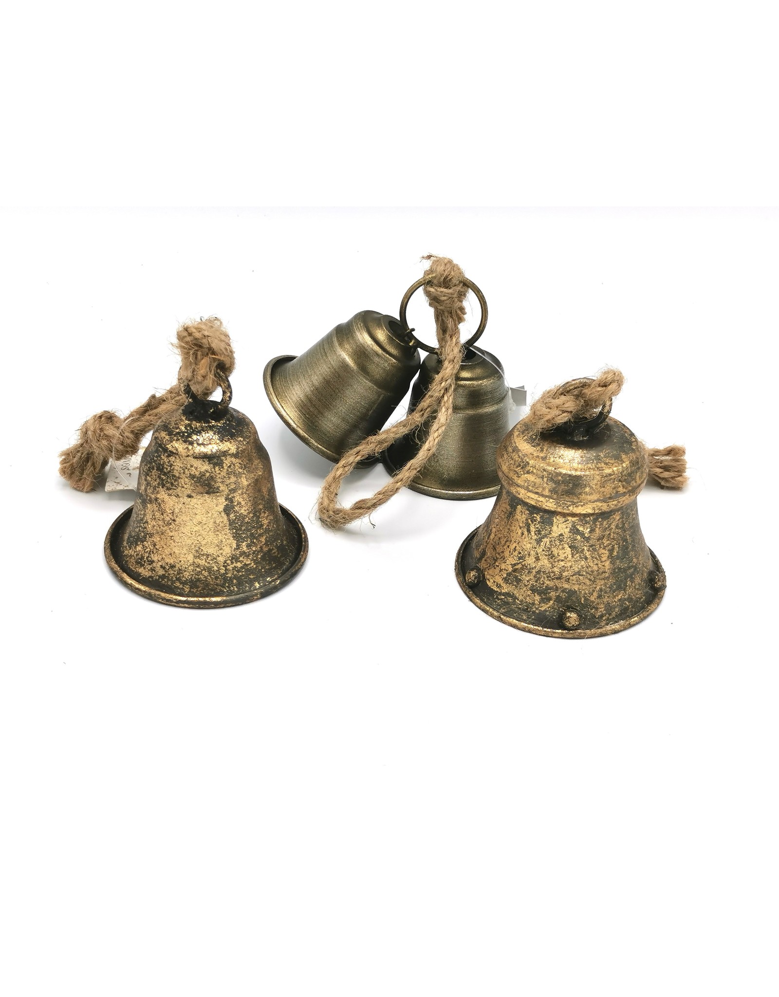 Trukado Giftware & Lifestyle - Bells brass - Set of 4 pieces