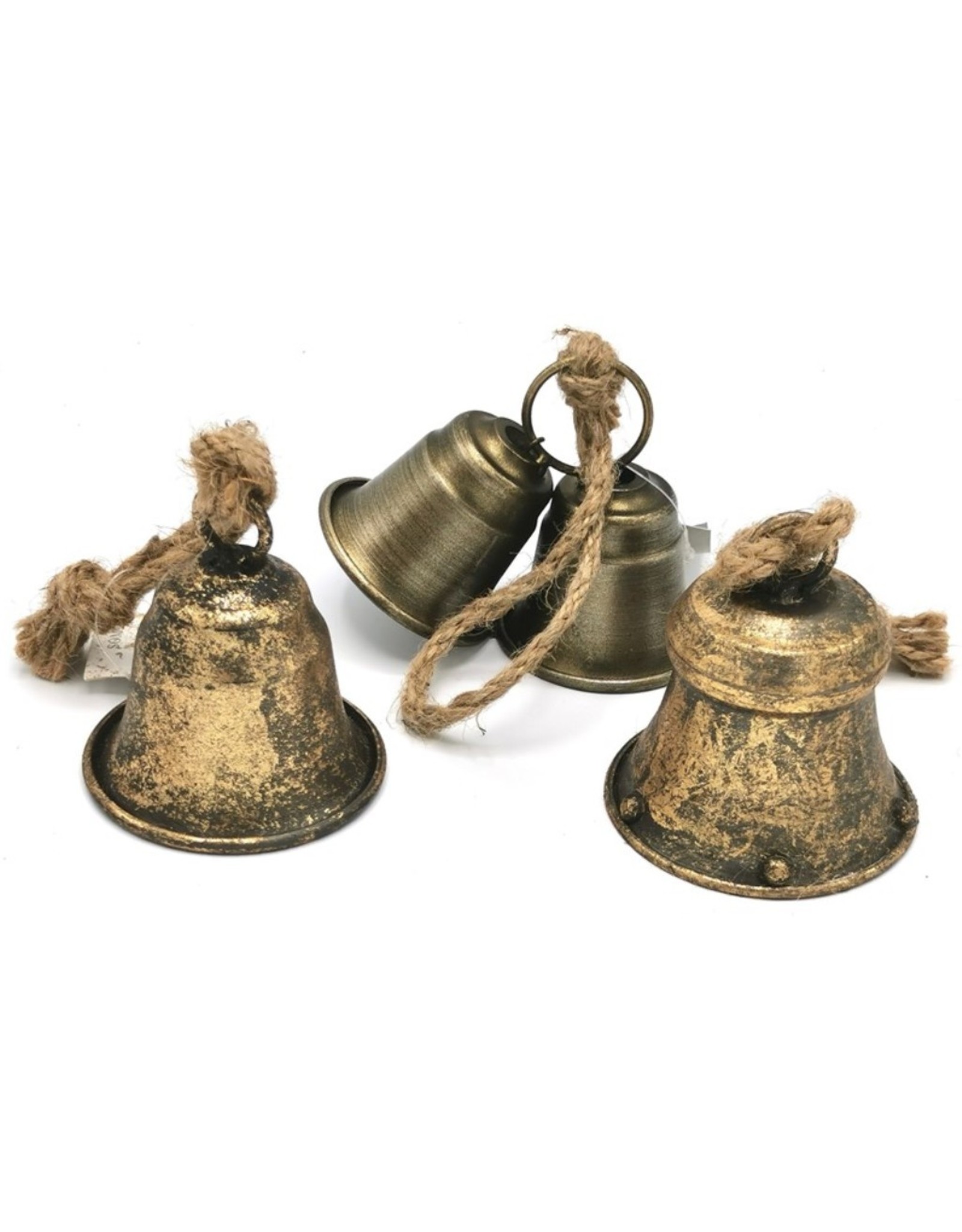 Trukado Giftware & Lifestyle - Bells brass - Set of 4 pieces