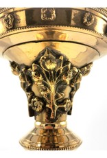Trukado Giftware & Lifestyle - Baroque Brass Candlestick