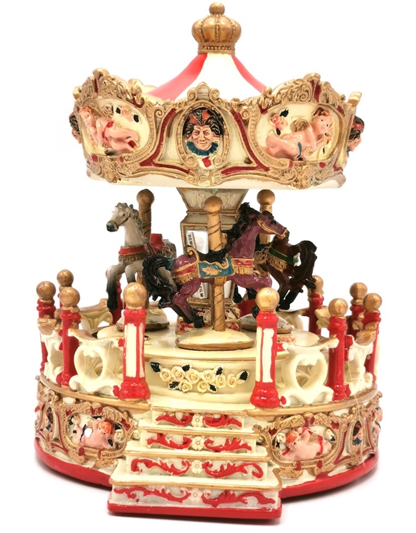 Trukado Giftware & Lifestyle - Music box Vintage Carousel (large)