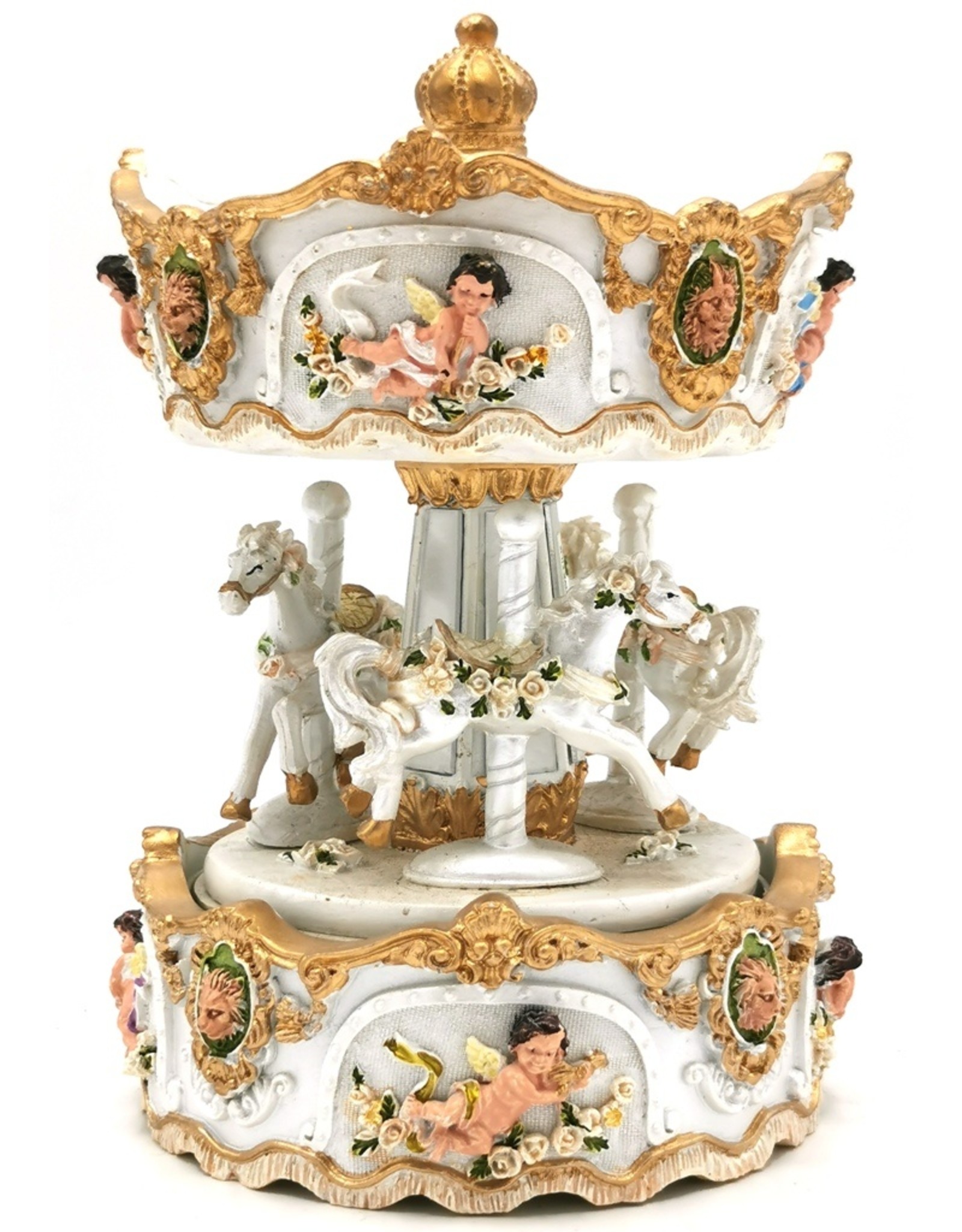 Trukado Giftware & Lifestyle - Music box Vintage Carousel (medium)