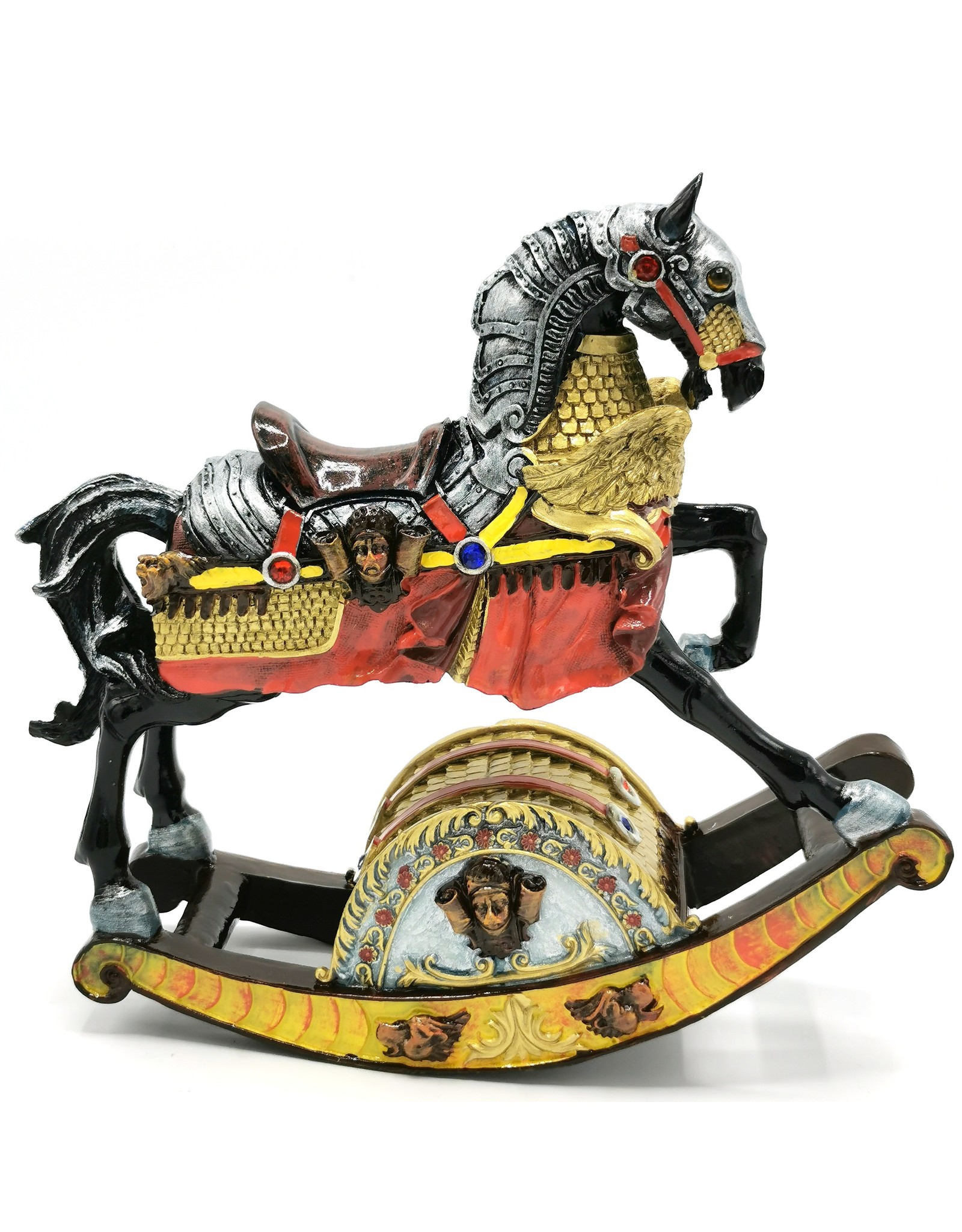 Trukado Giftware & Lifestyle - Music box  Rocking Horse Vintage look