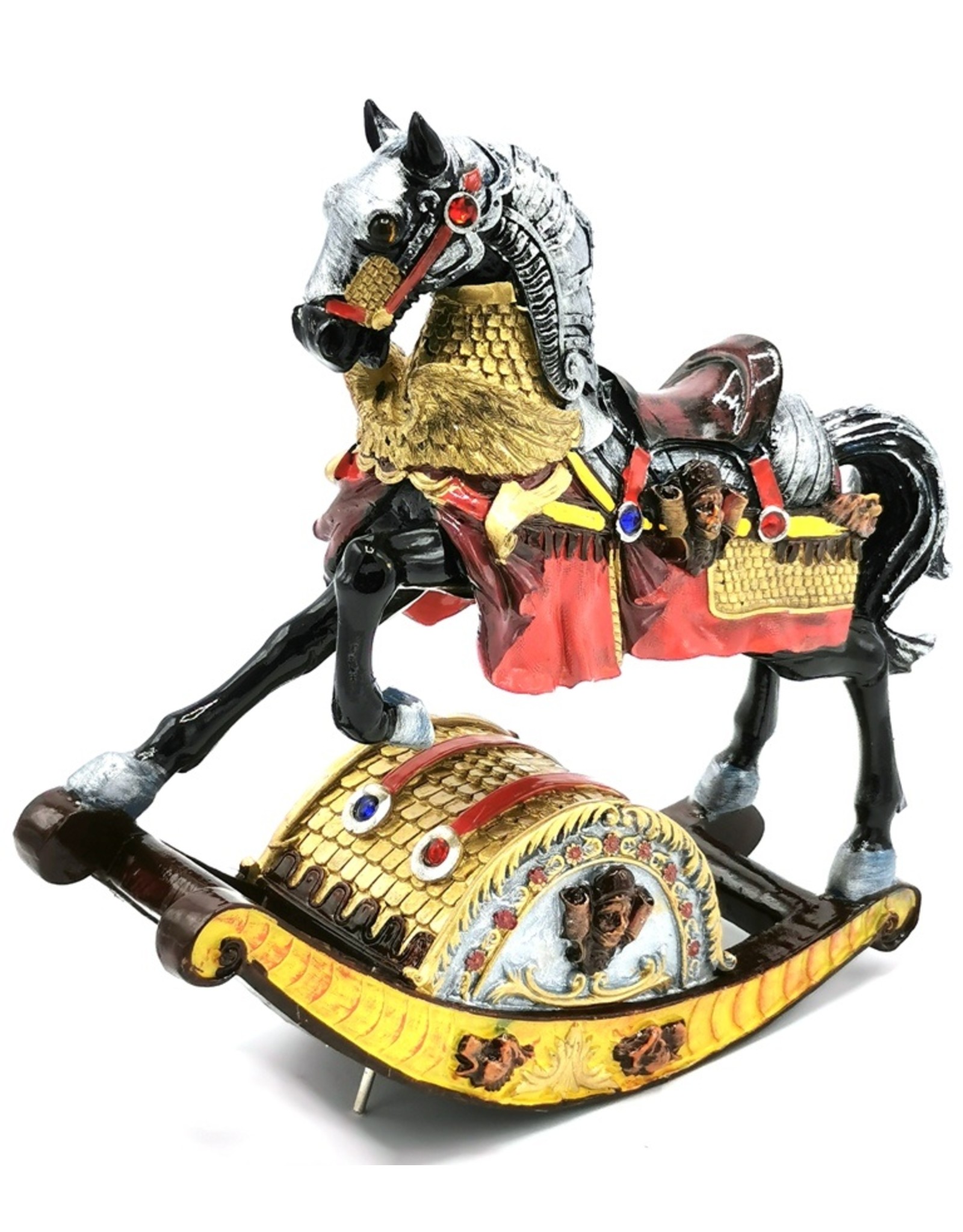 Trukado Giftware & Lifestyle - Music box  Rocking Horse Vintage look