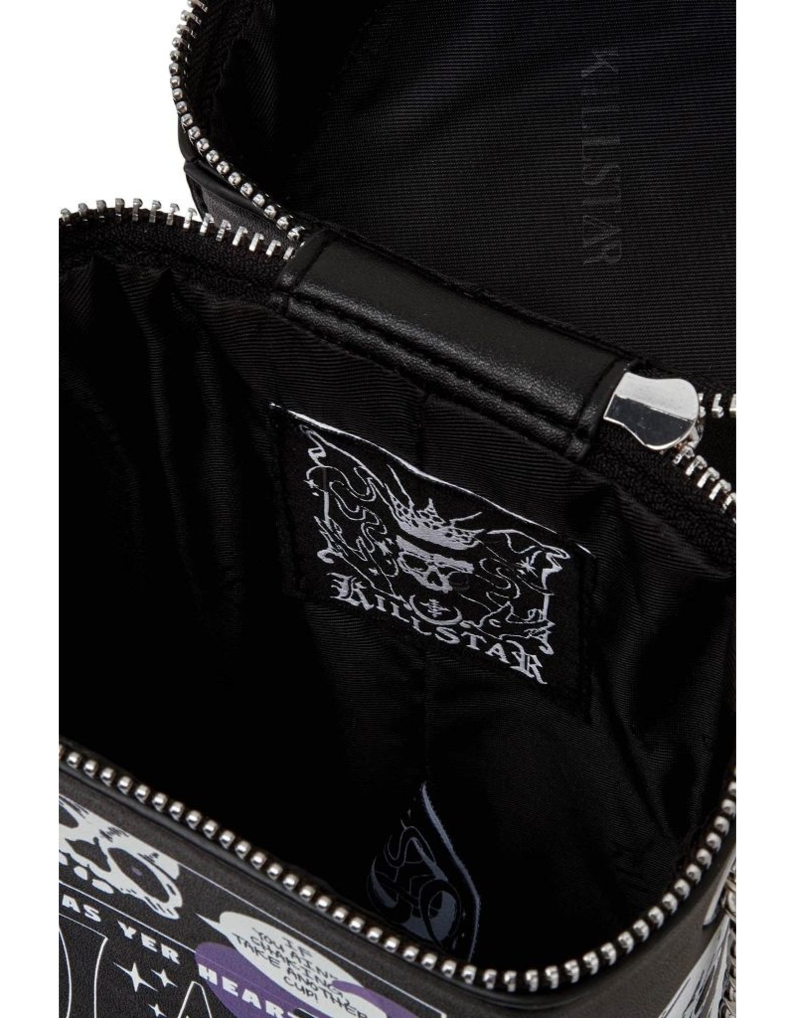 Killstar Killstar tassen en accessoires - Killstar Black Magic handtas