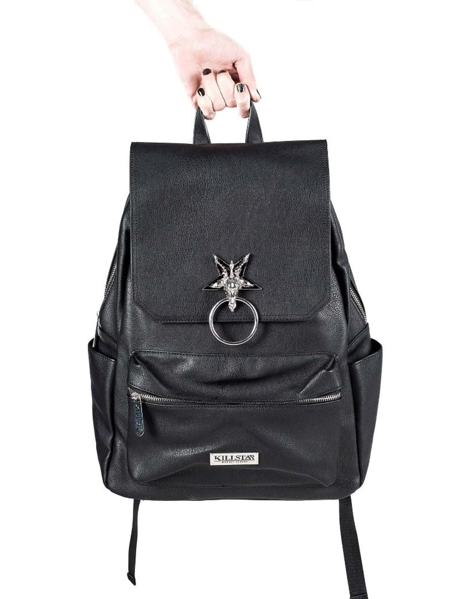 Killstar Killstar bags and accessories - Killstar Baphomet backpack Brimstone