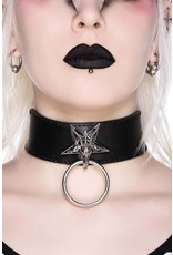 Killstar Killstar tassen en accessoires - Killstar  Baphomet choker Brimstone