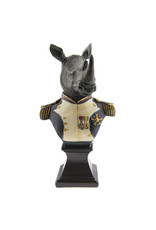 Trukado Giftware Figurines Collectables - Rhino general statue 26cm (bust)