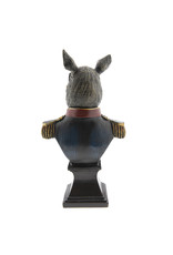 Trukado Giftware Beelden Collectables - Neushoorn generaal beeld 26cm (buste)