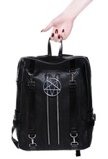 Killstar Killstar bags and accessories - Killstar Pentagram backpack Hell Awaits