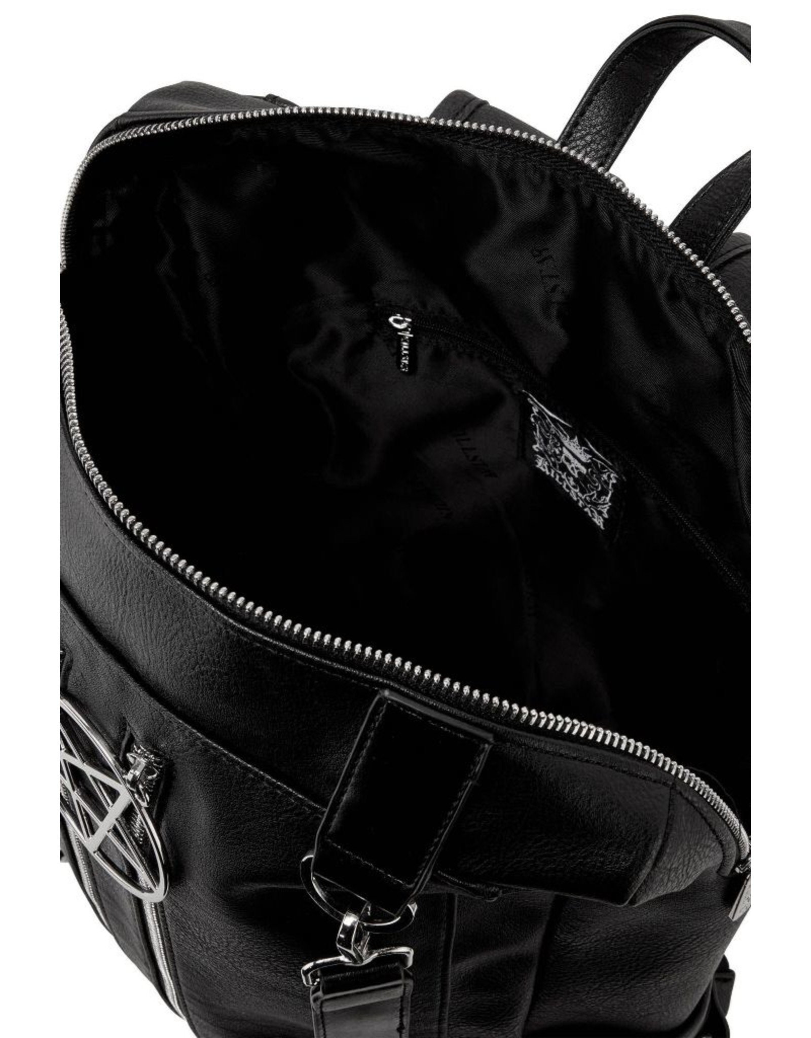 Killstar Killstar bags and accessories - Killstar Pentagram backpack Hell Awaits