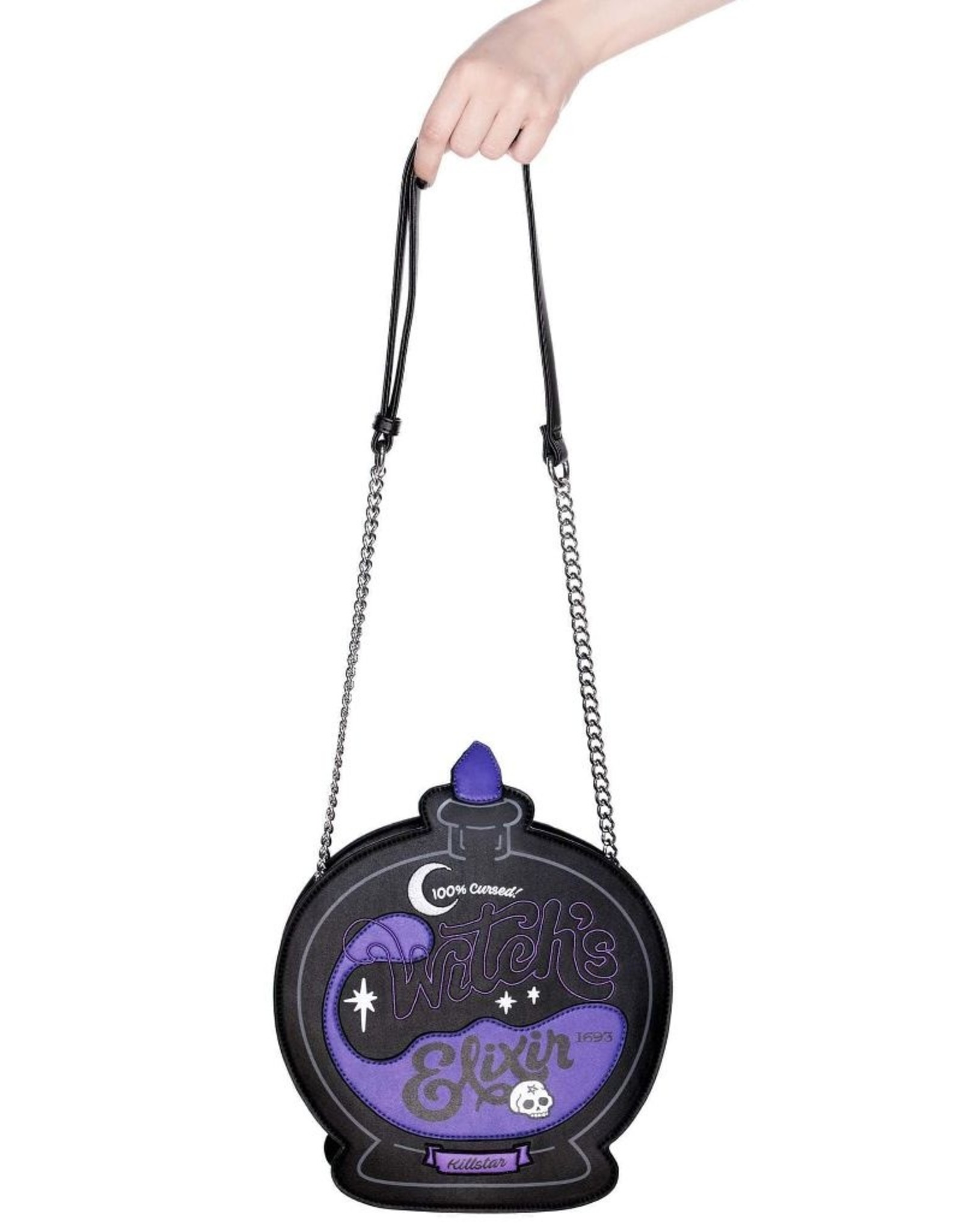 Killstar Killstar tassen en accessoires - Killstar Witch's Elixir handtas