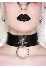 Killstar Killstar bags and accessories - Killstar Baphomet choker  Brimstone