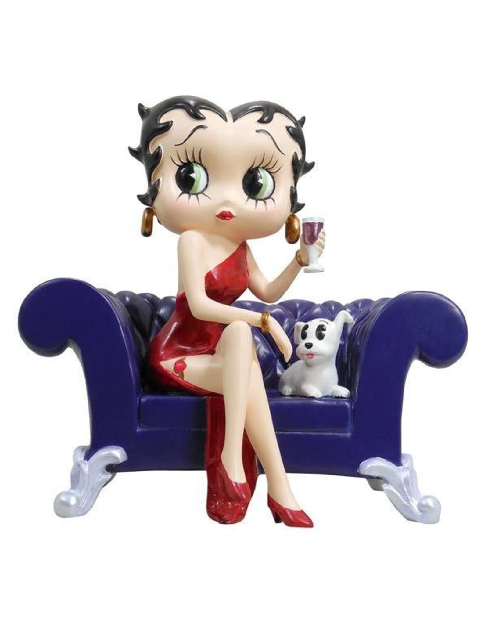 Fleischer Studios Betty Boop collectables - Betty Boop op bankje