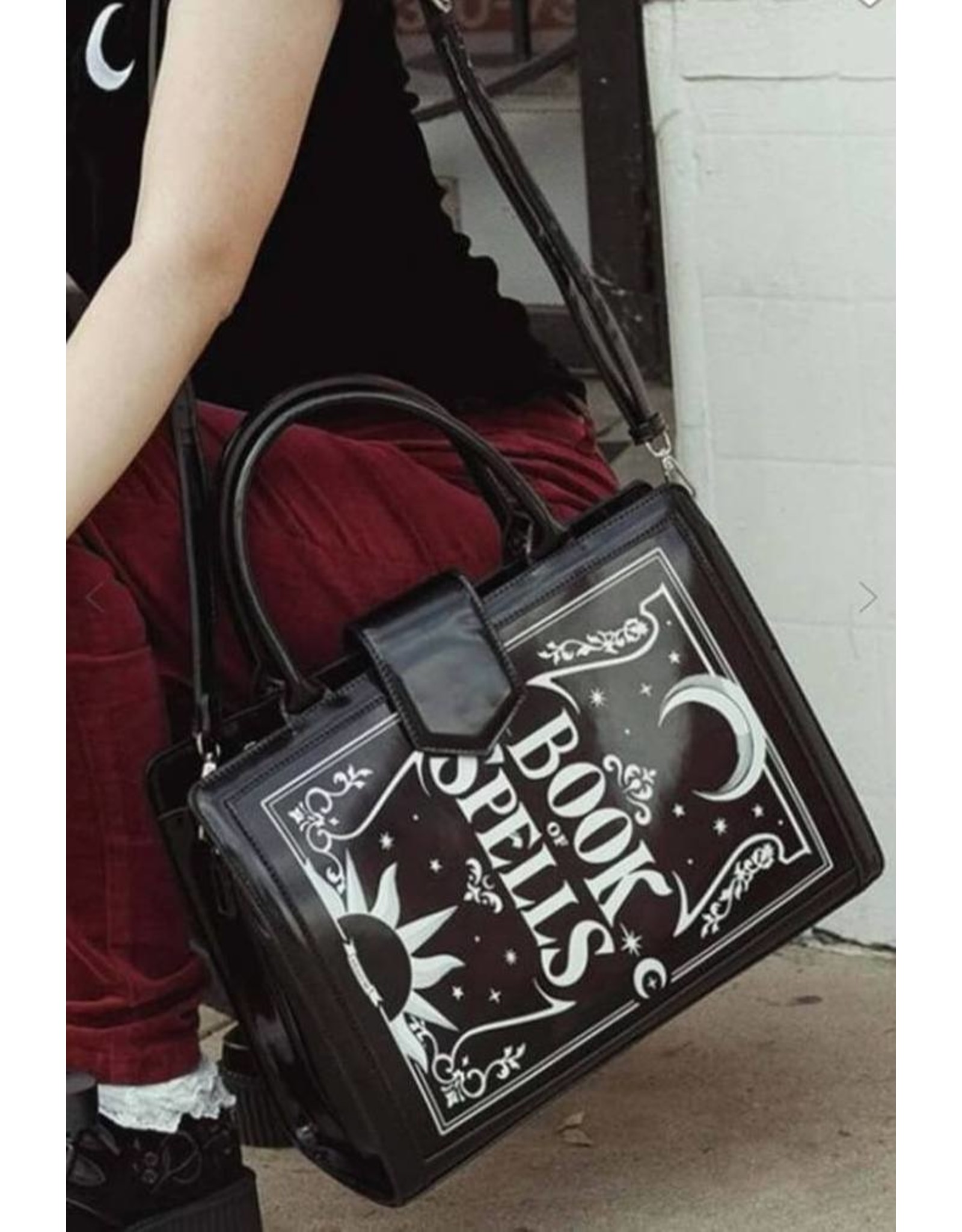 Killstar Killstar bags and accessiries - Killstar Spellbook tote bag