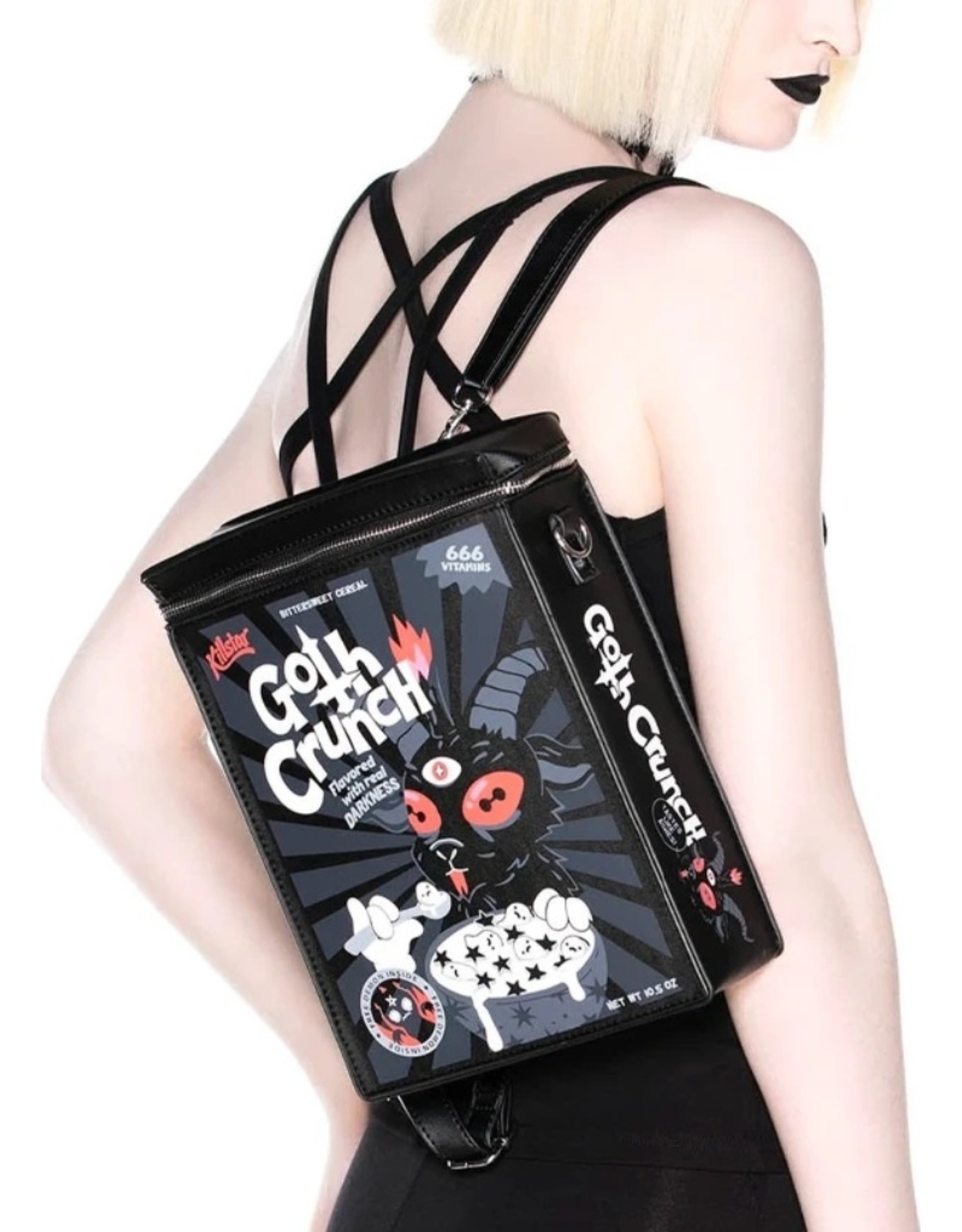 Killstar Killstar bags and accessiries - Killstar Goth Crunch backpack