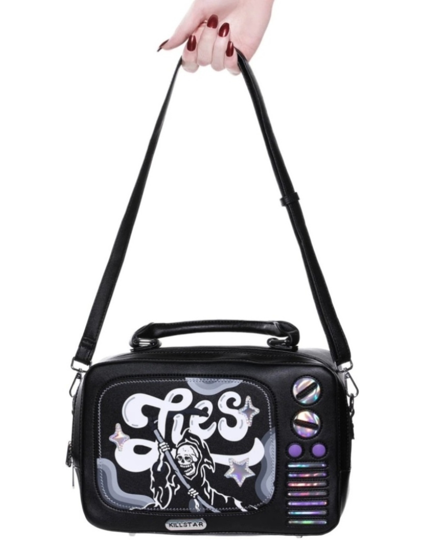 Killstar Killstar bags and accessiries - Killstar TV Lies handbag