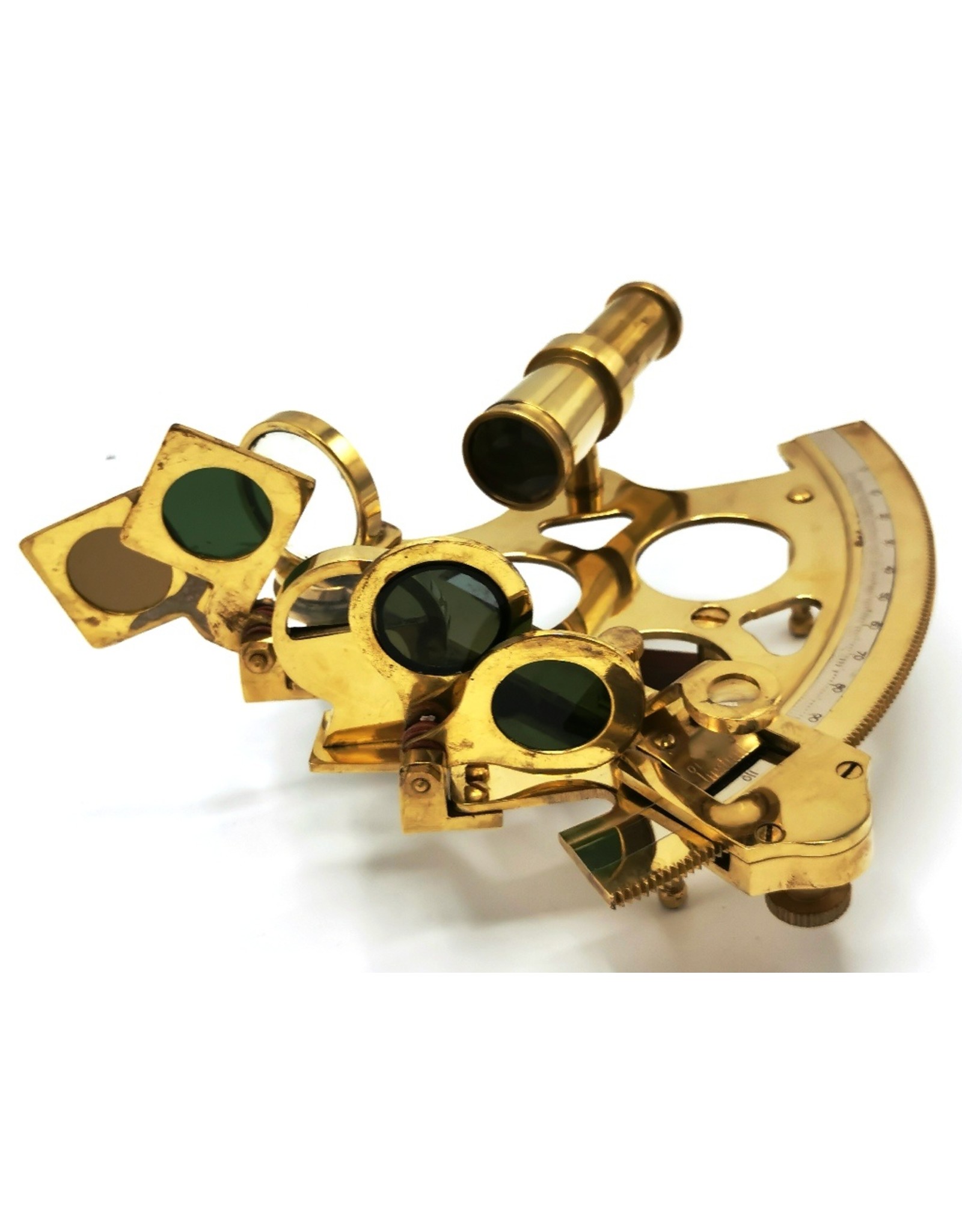 Trukado Miscellaneous - Sextant with wooden case (solid brass)