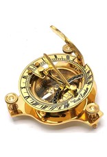 Trukado Gifrware, figurines, collectables - Compass with Sundial  (small) - brass