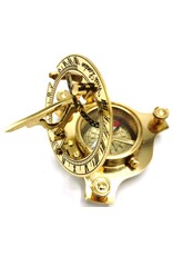 Trukado Gifrware, figurines, collectables - Compass with Sundial  (small) - brass